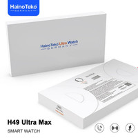 ساعت هوشمند هاینوتکو مدل H49 Ultra max/ارسال رایگان+با دو عدد بند مشکی و نارنجی