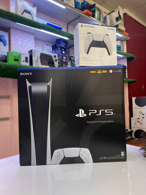 کنسول سونی PS5 دیجیتال سری 12 ورژن ژاپن 1200 با دسته اضافه سفید