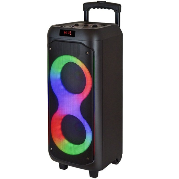 خرید اسپیکر چمدانی حرفه ای رقص نور دار dg1173