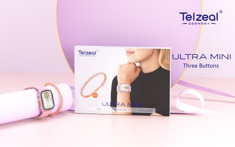 ساعت هوشمند مکالمه دار زنانه مدل Telzeal Ultra mini