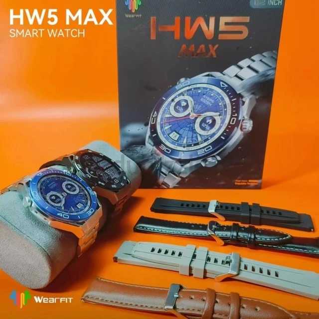 ساعت ویرفیت صفحه دایره ای مکالمه و تماس دار HW5 Max