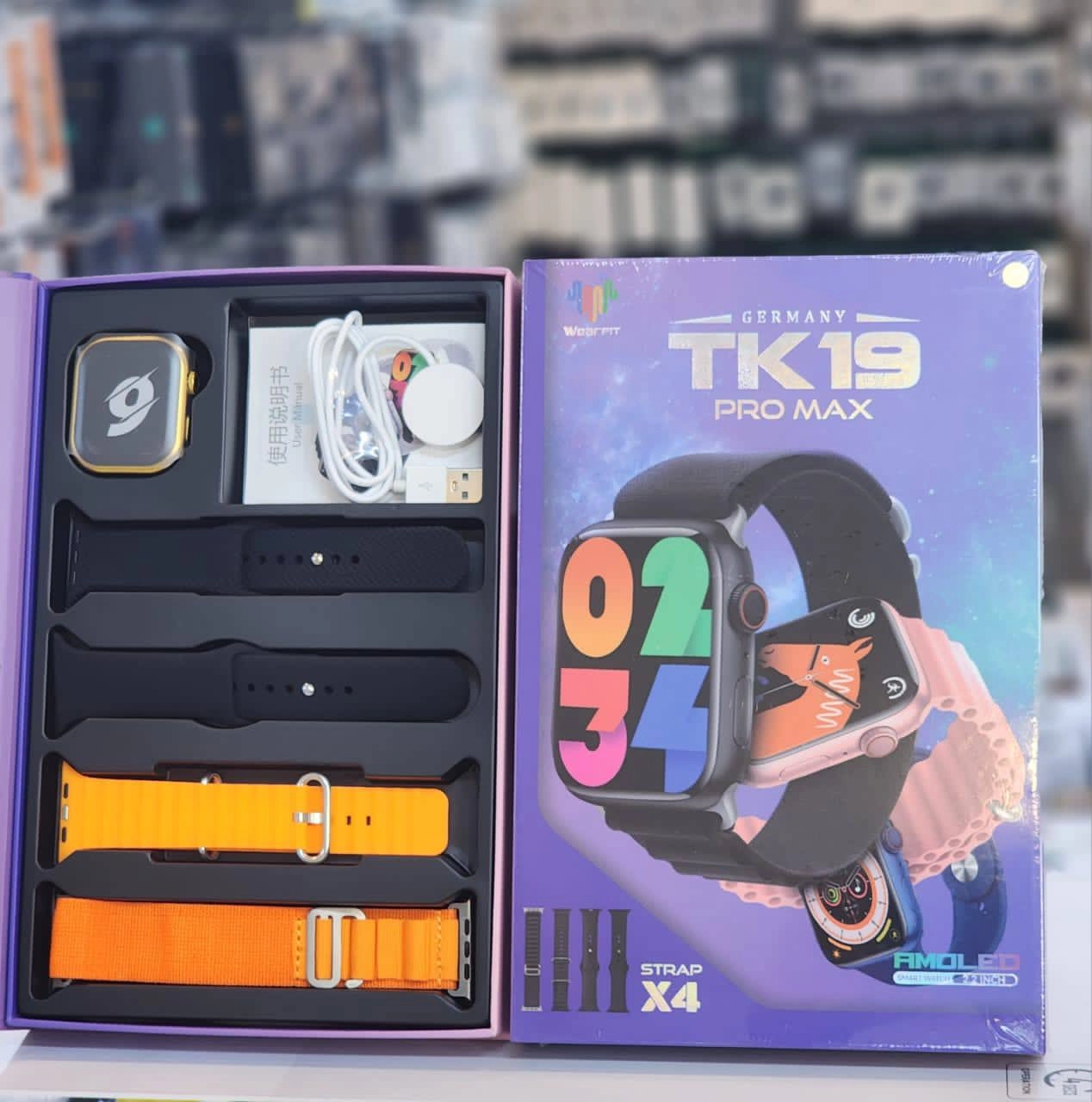 ساعت مچی هوشمند سری 8 پرومکس مدل TK19 Pro max